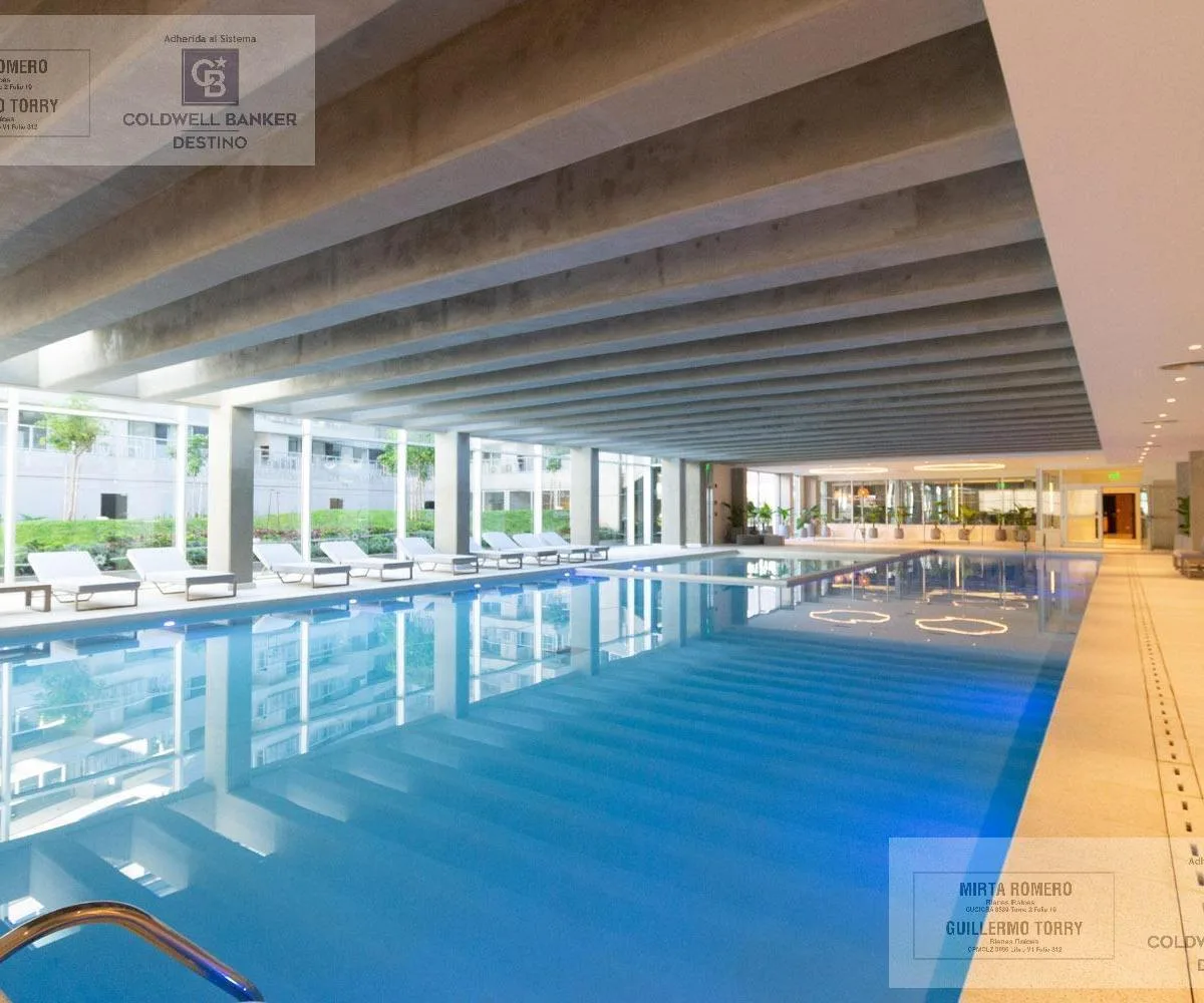 Alquiler Dos Ambi. con Cochera y Baul en Devoto Milaires, Edificio Aires de Lapacho. Full Amenities