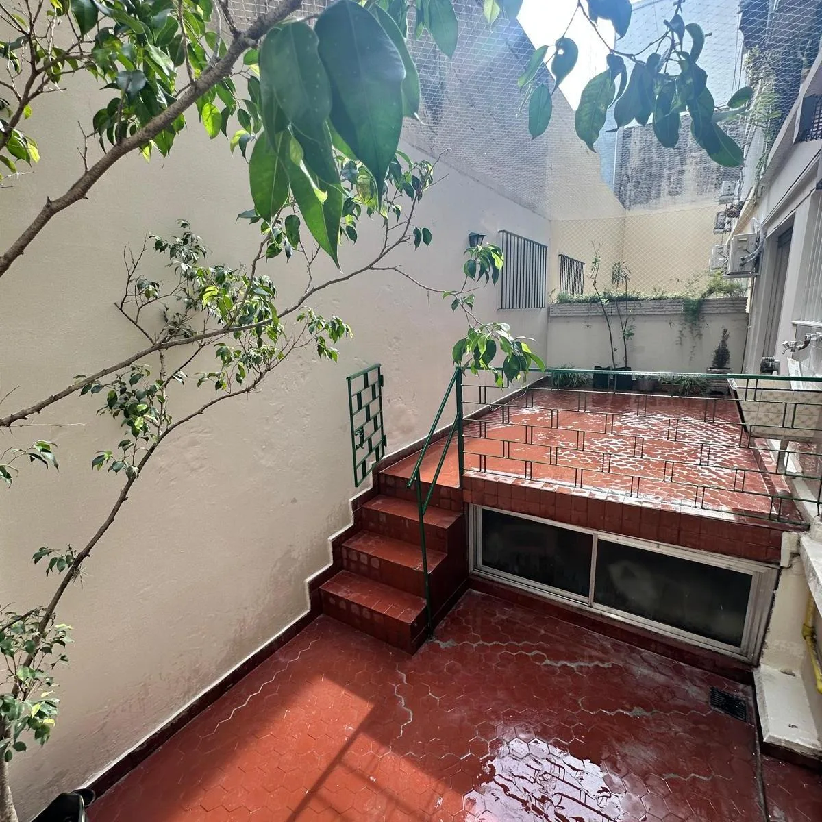 Two-room apartment with private patio in Belgrano