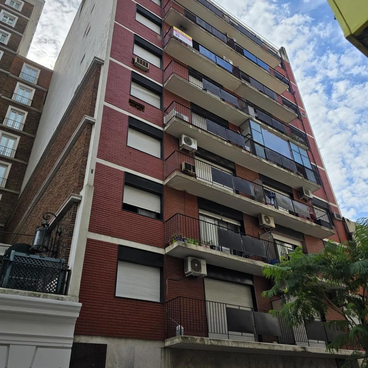 Apartamento de 2 ambientes com varanda em San Nicolás