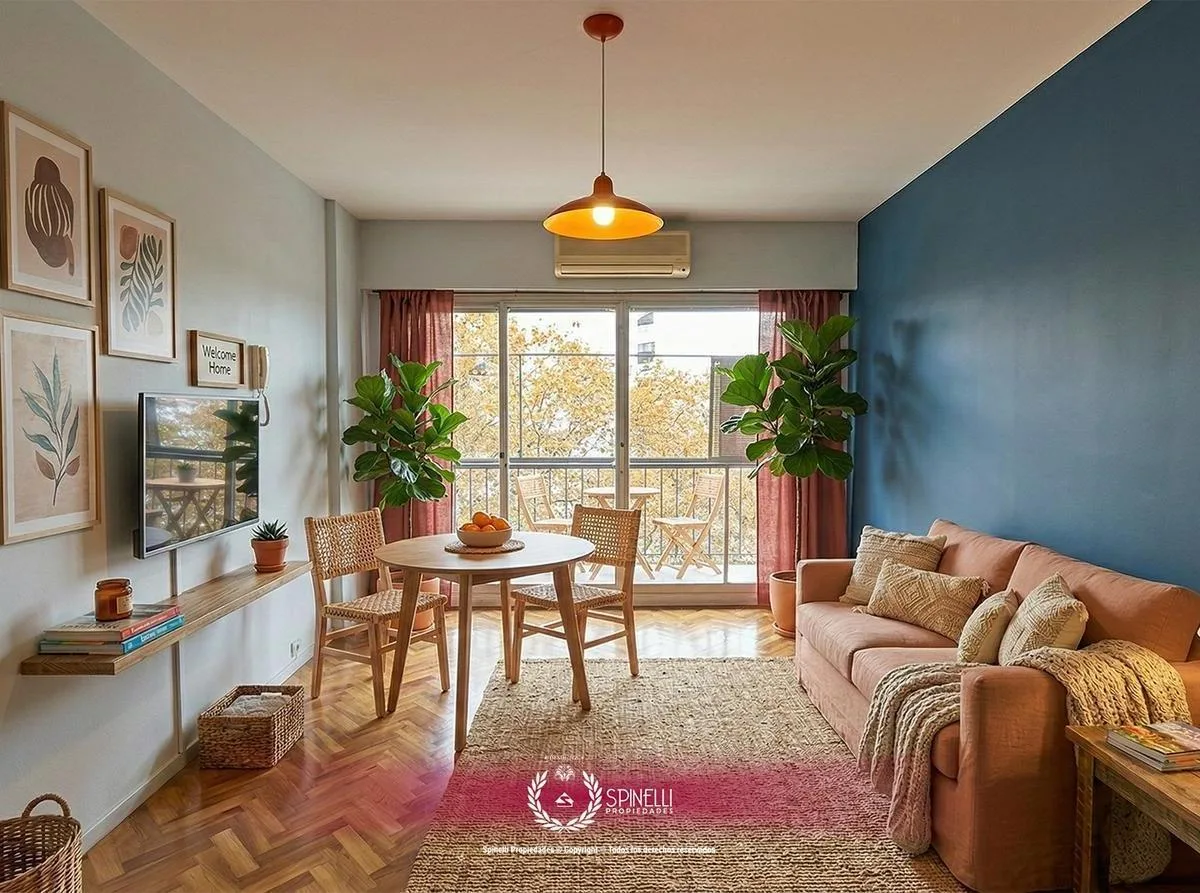 Alquiler Departamento 2 Ambientes 44 m&sup2; con Balcón Al Frente Muy Luminoso a m de San Juan y Boedo