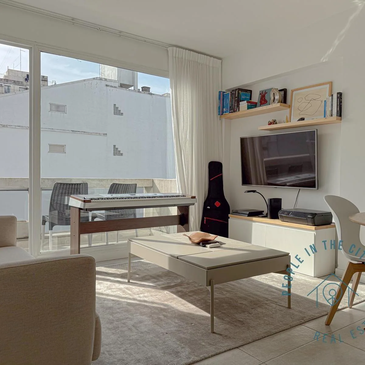 Apartamento de um quarto em Colegiales com amenities