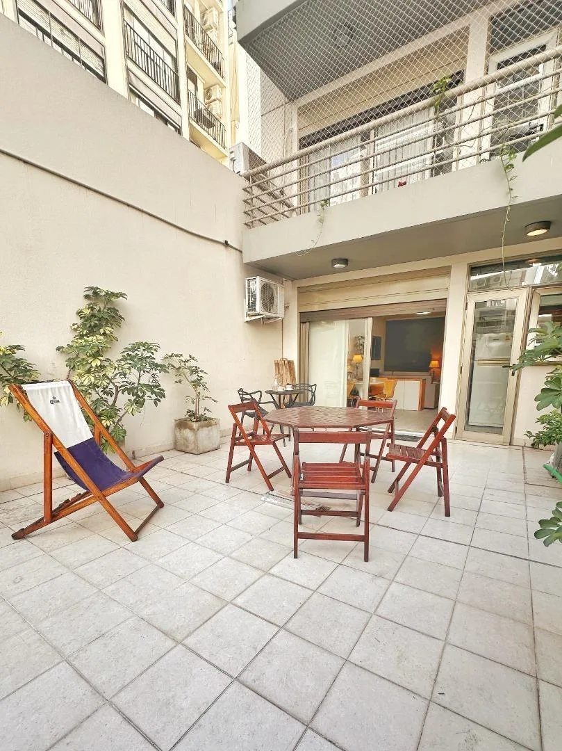 Apartamento de 2 ambientes com terraço em Palermo