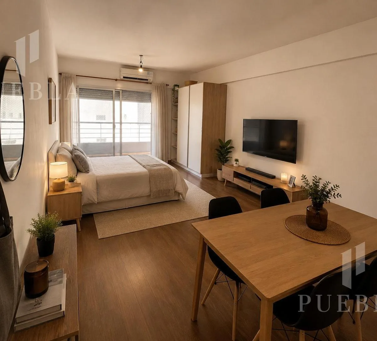 Departamento monoambiente en Caballito