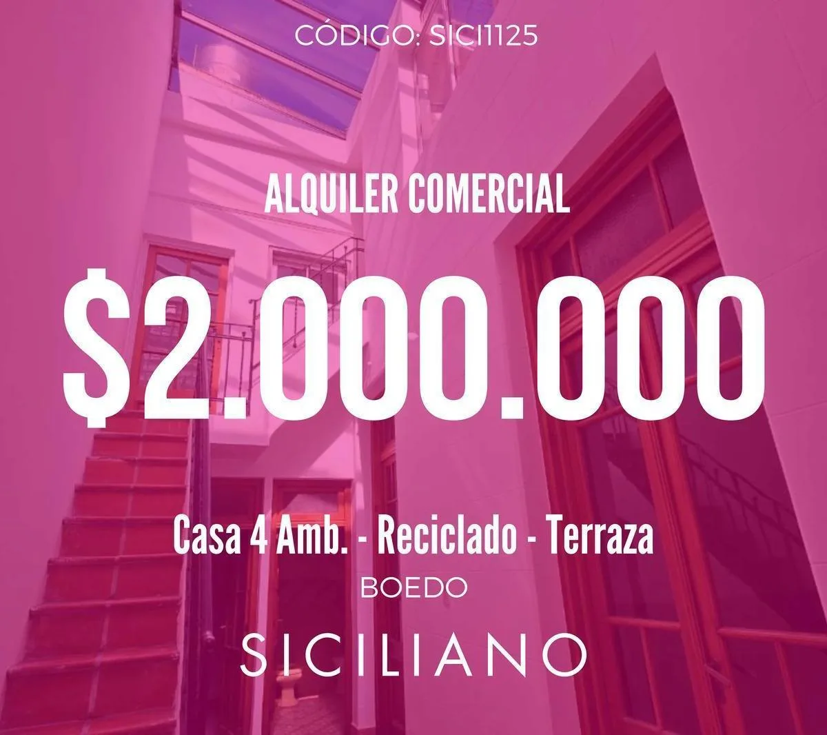 Casa en Boedo