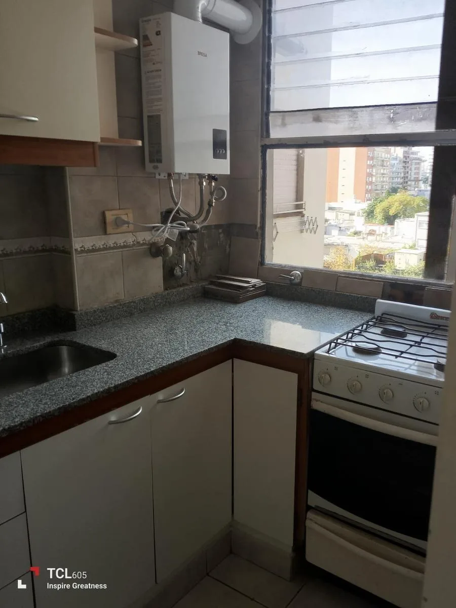 2 Ambientes Cómodo y Luminoso con Balcón Francés