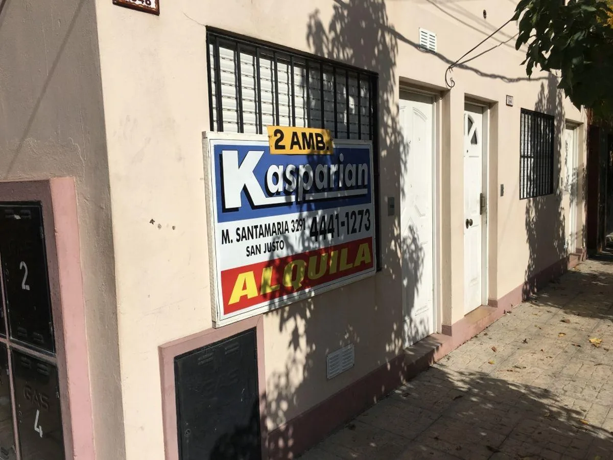 Departamento de 2 ambientes en San Justo