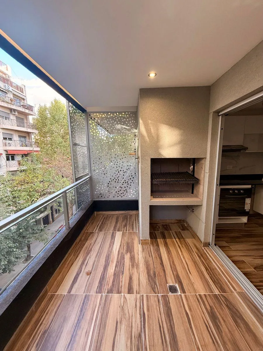 Departamento 2 Ambientes a Estrenar con Cochera, Parrilla y Balcon Al Frente en Caballito