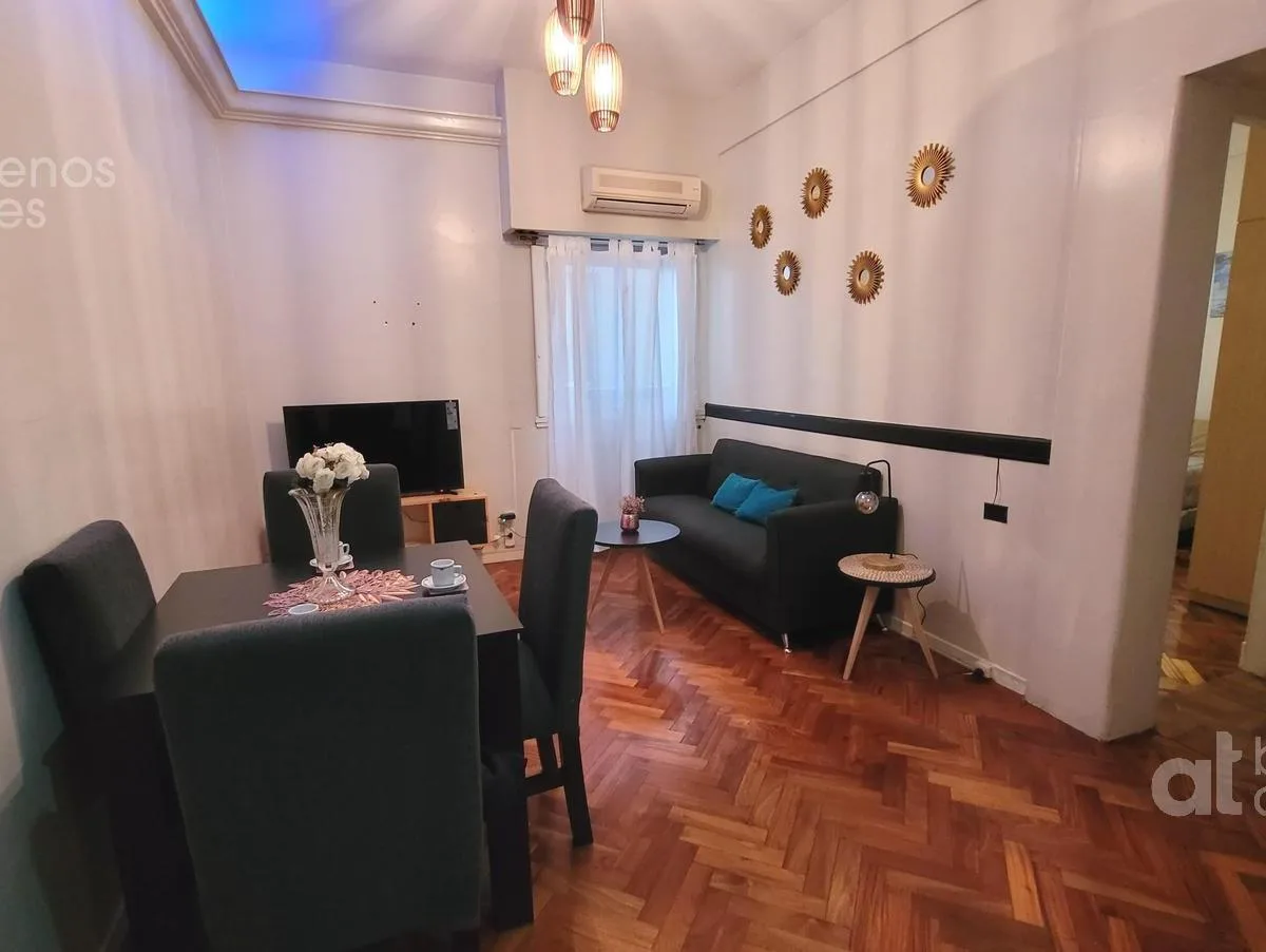 Furnished two-bedroom apartment in Caballito