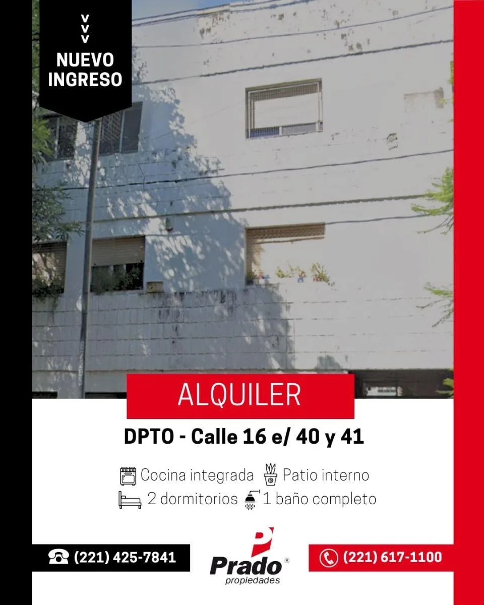 Departamento Dos Dorm con Patio