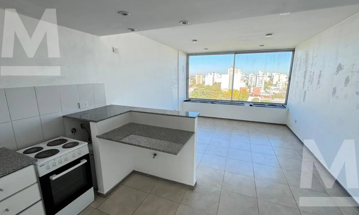 Apartamento de dois ambientes com terraço em La Plata
