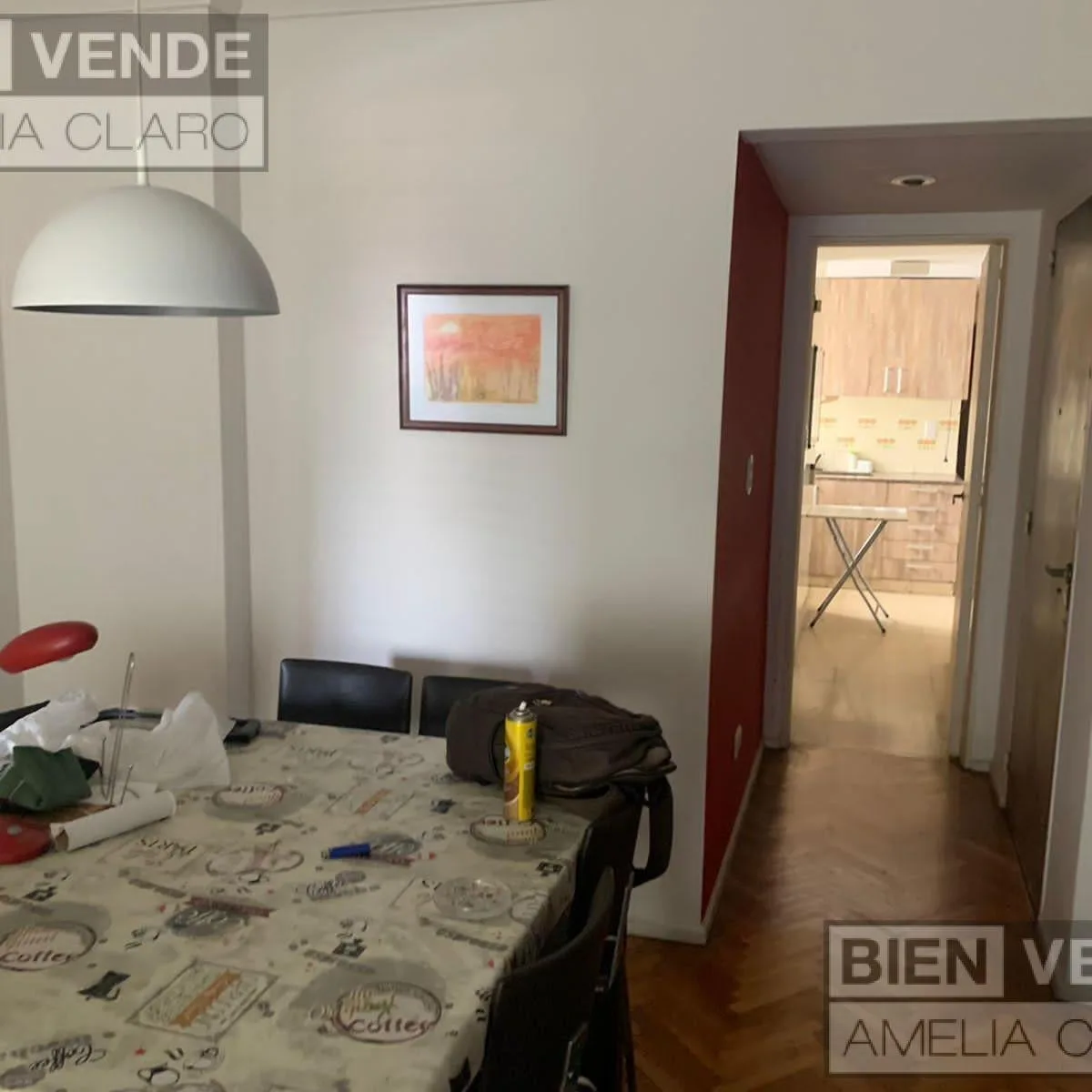 Alquiler de Excelente 4 Ambientes Al Frente con Balcon Corrido y Cochera Fija Cubierta en Palermo