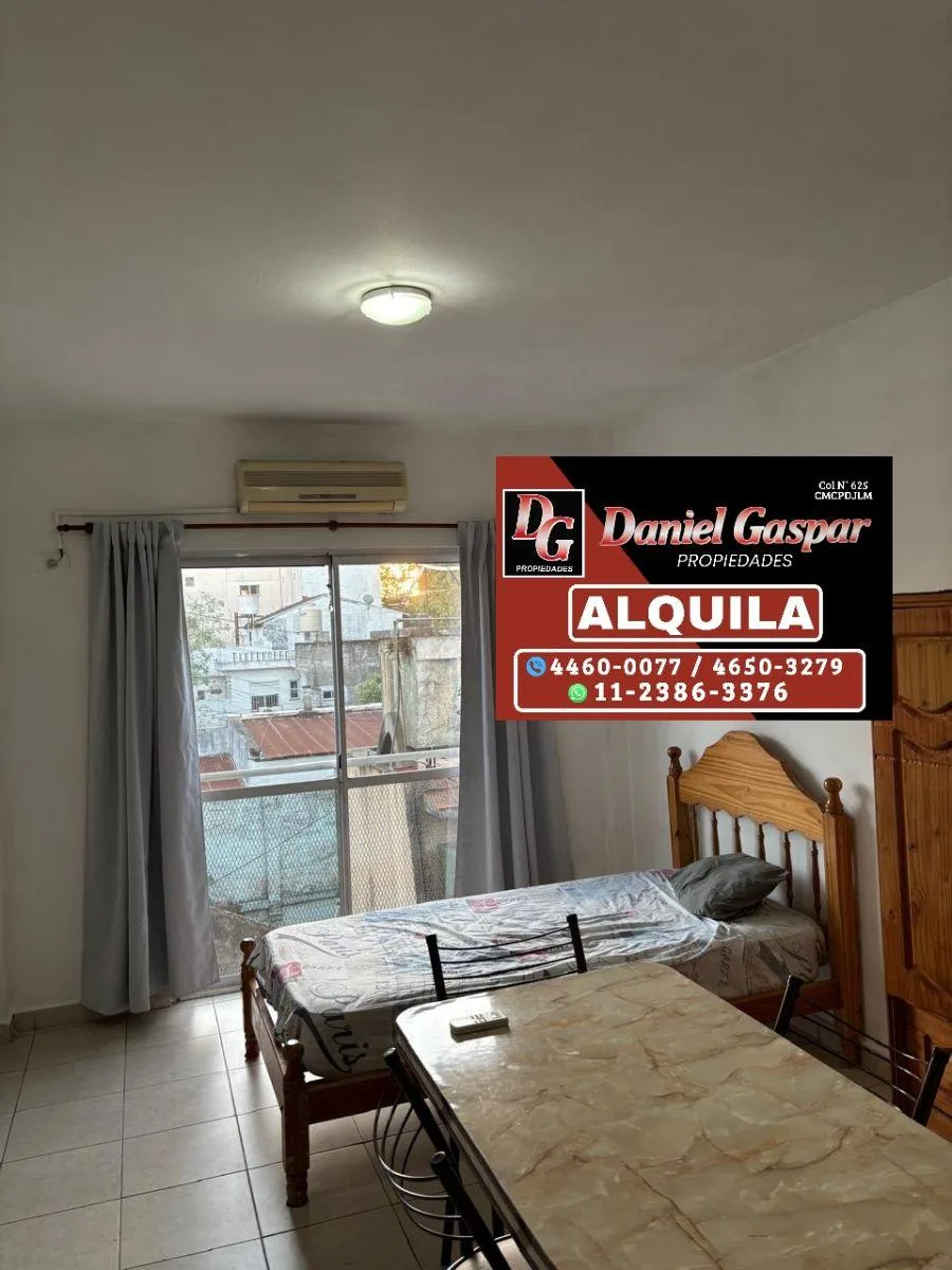 Alquiler – Departamento Monoambiente – Amoblado