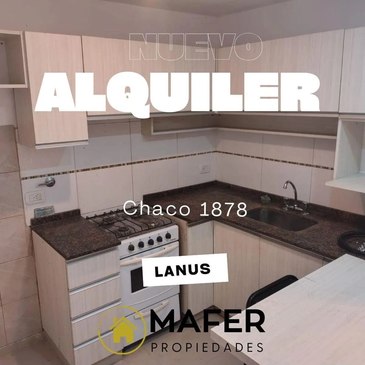 Ground-floor studio apartment in Lanús