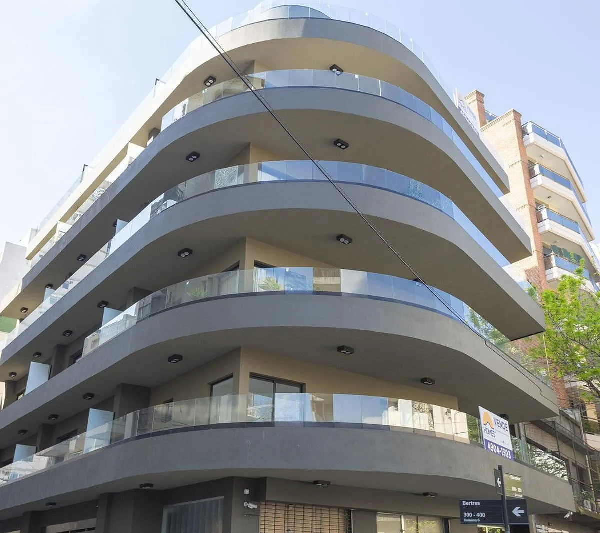 Two-room apartment with terrace balcony in Caballito