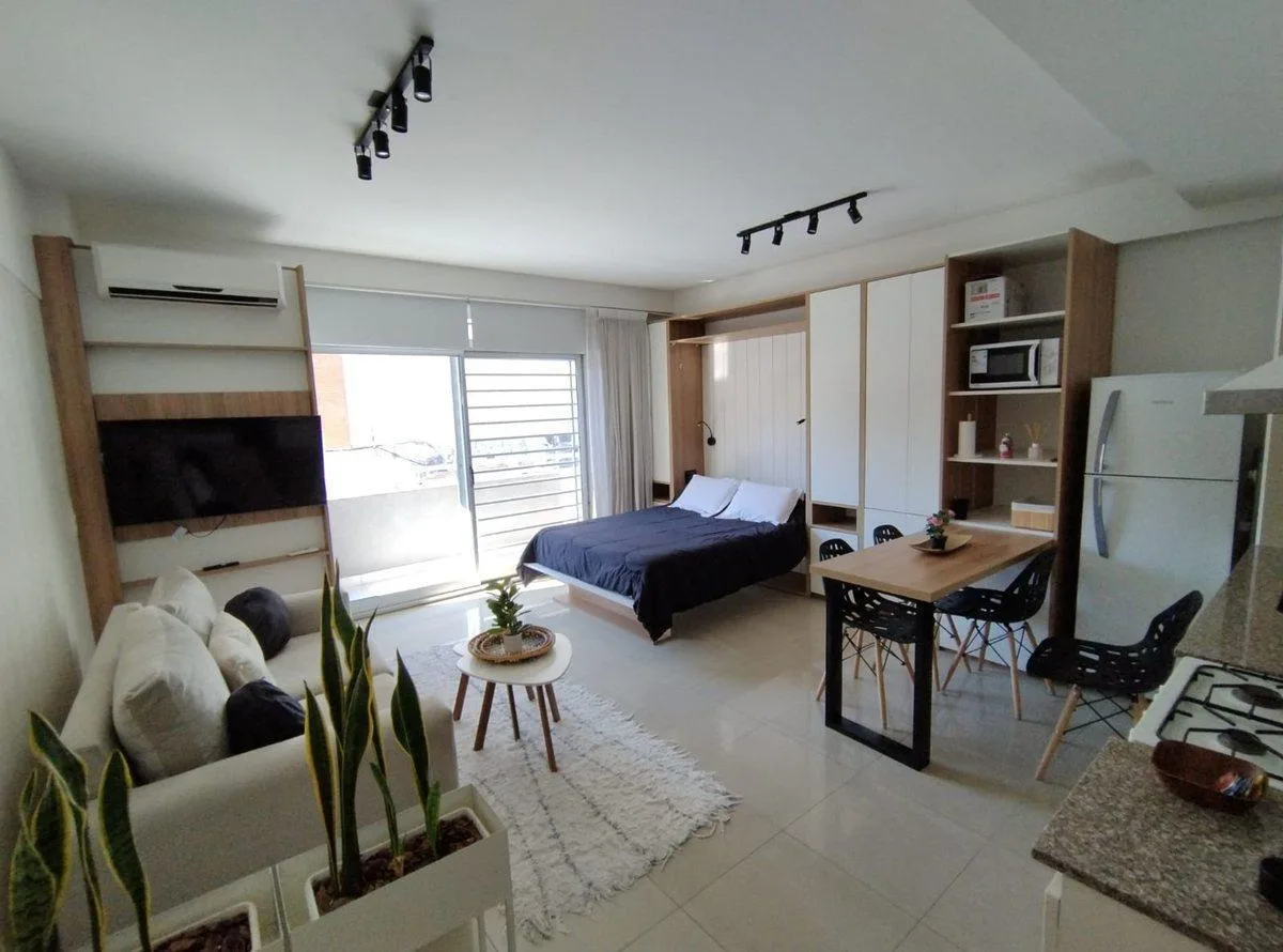 Monoambiente en Alquiler Caballito Amoblado Balcon
