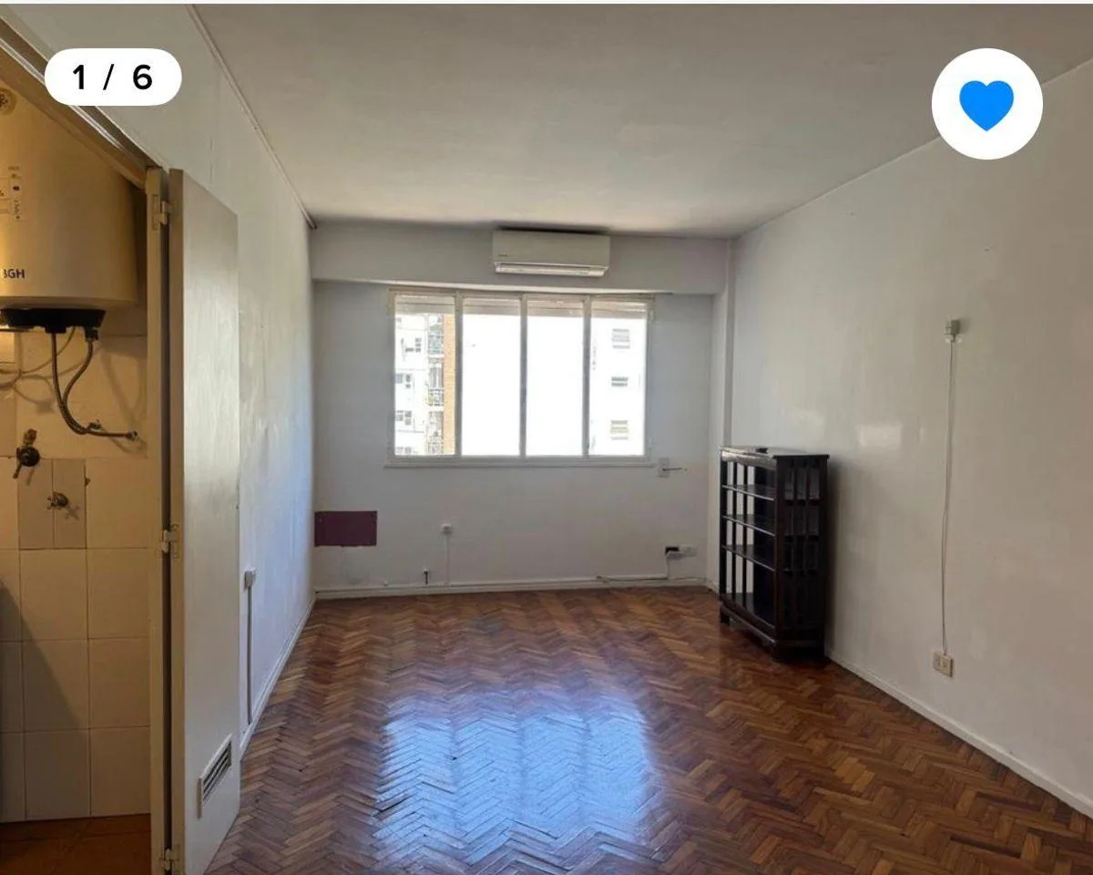 Monoambiente apto profesional en Palermo