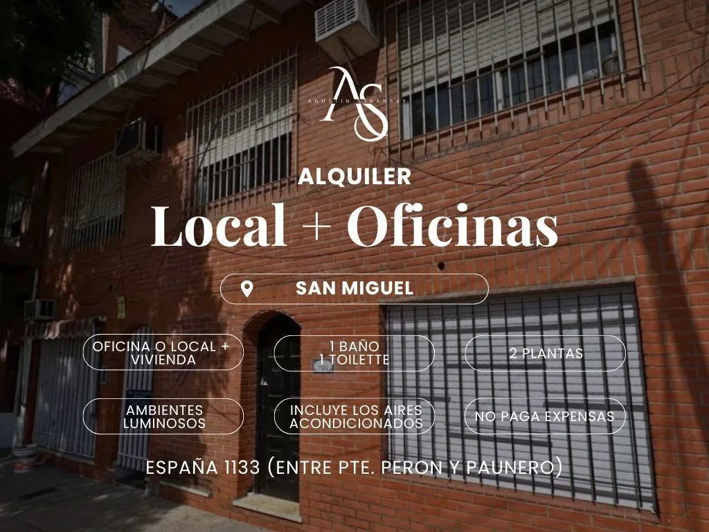 Local, Oficinas + Vivienda