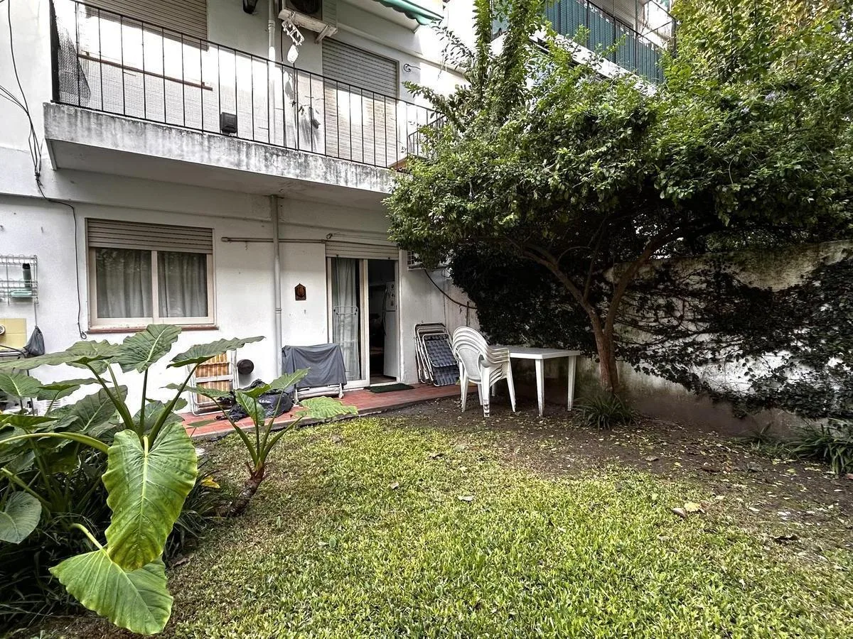 Alquiler Monoambiente con Patio y Jardin. Villa Devoto