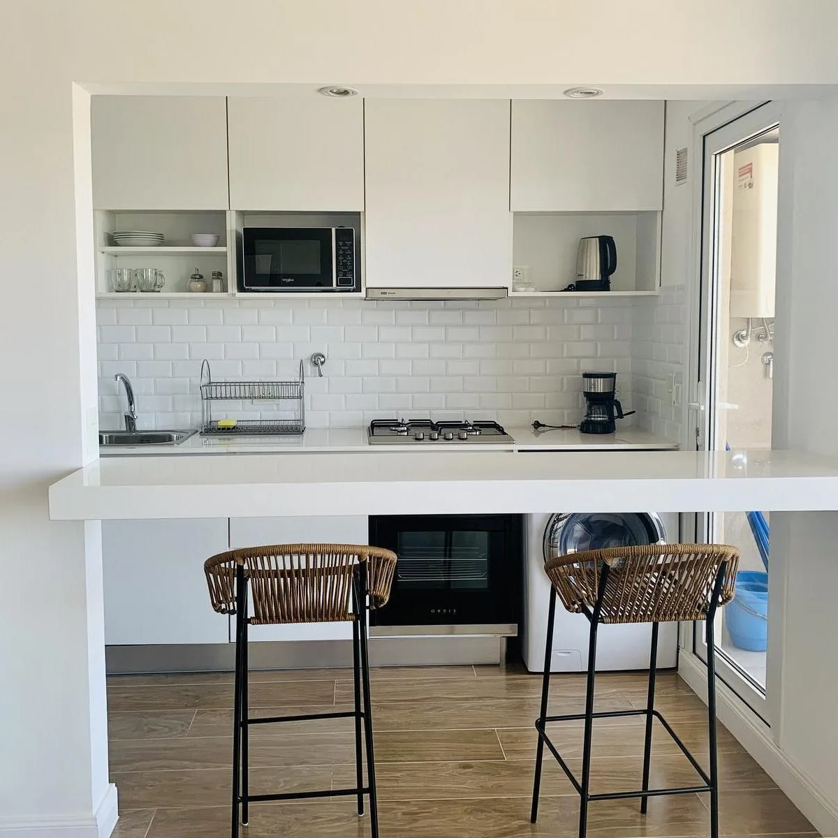 Furnished two-room apartment in Núñez