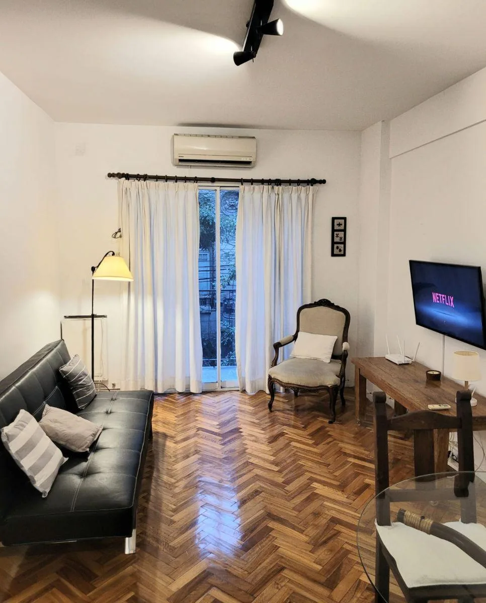 Alquiler Amoblado - Recoleta - 2 Ambientes - Azcuenaga Al 1100