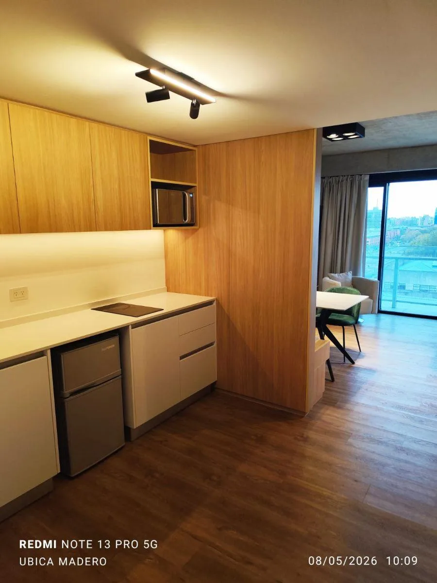 Departamento de 40 m&sup2; Amoblado en Alquiler Quartier del Bajo en Puerto Madero