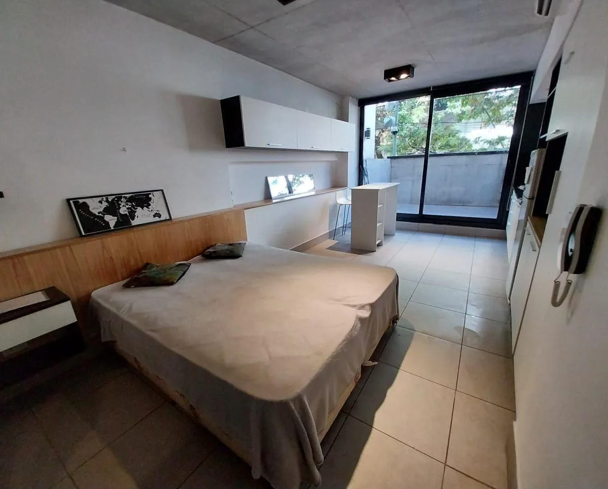 Alquiler Temporario - Monoambiente Amoblado con Balcón Aterrazado - Frias 100 - Villa Crespo
