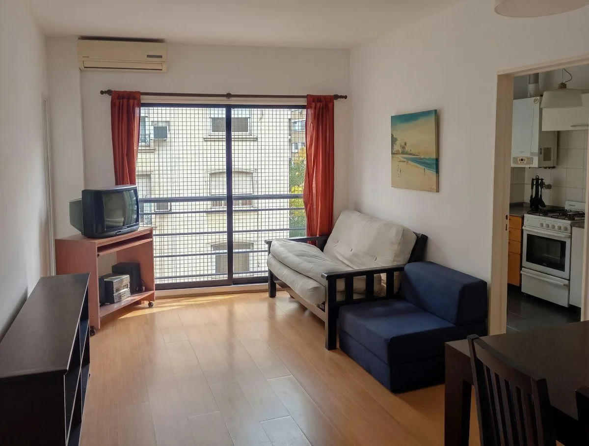Apartamento de dois ambientes na esquina em Palermo