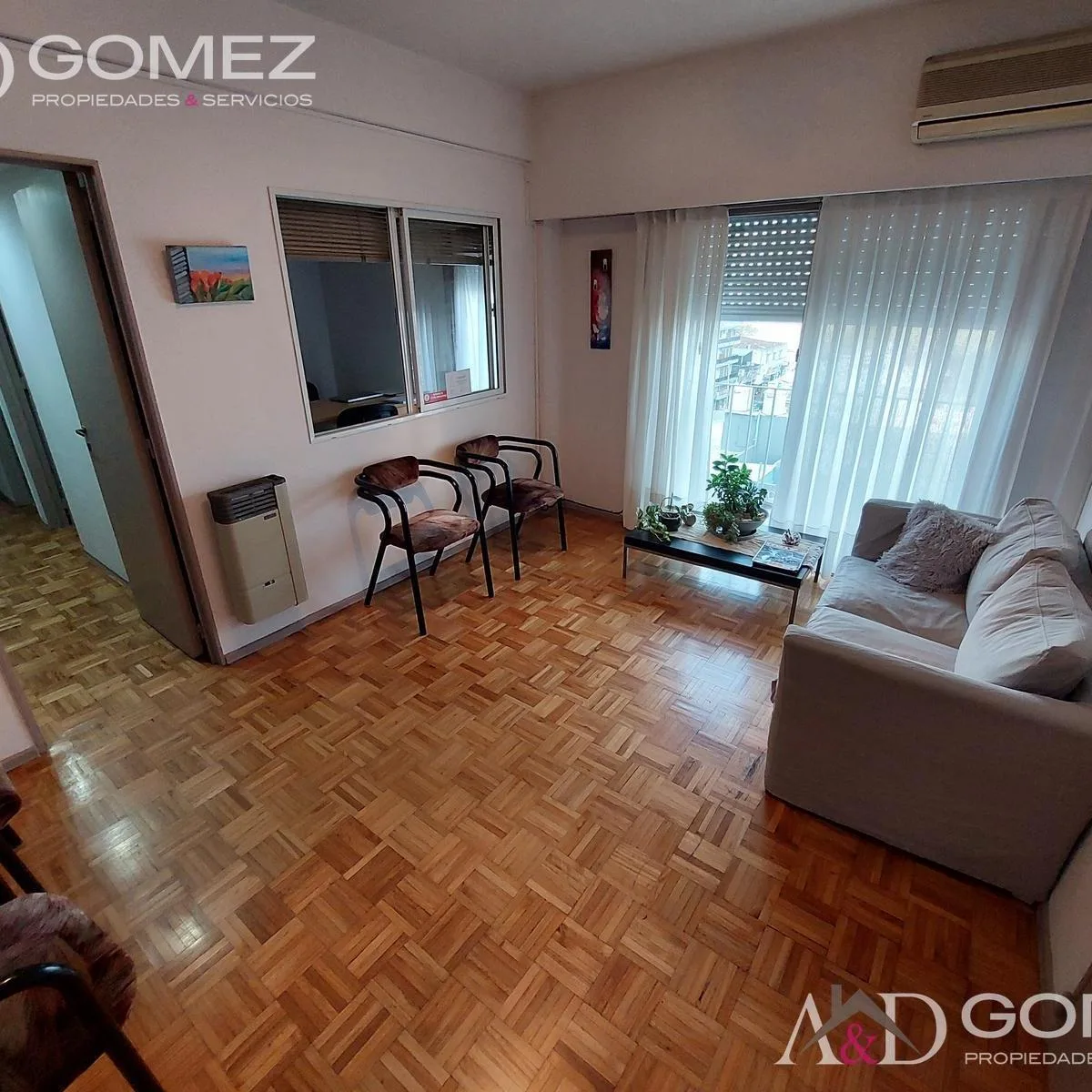 Two-bedroom three-room apartment in General San Martín