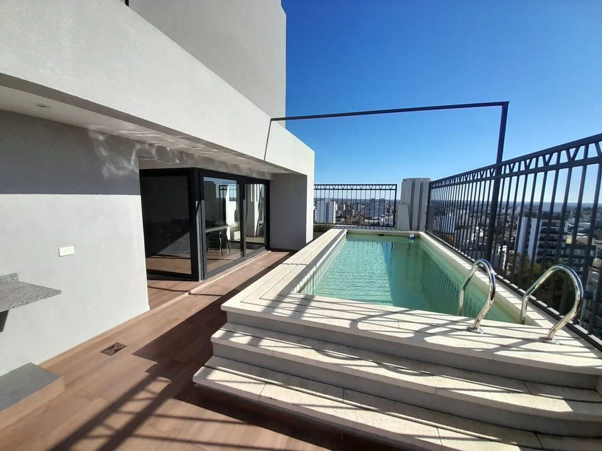 9th floor terrace with pool