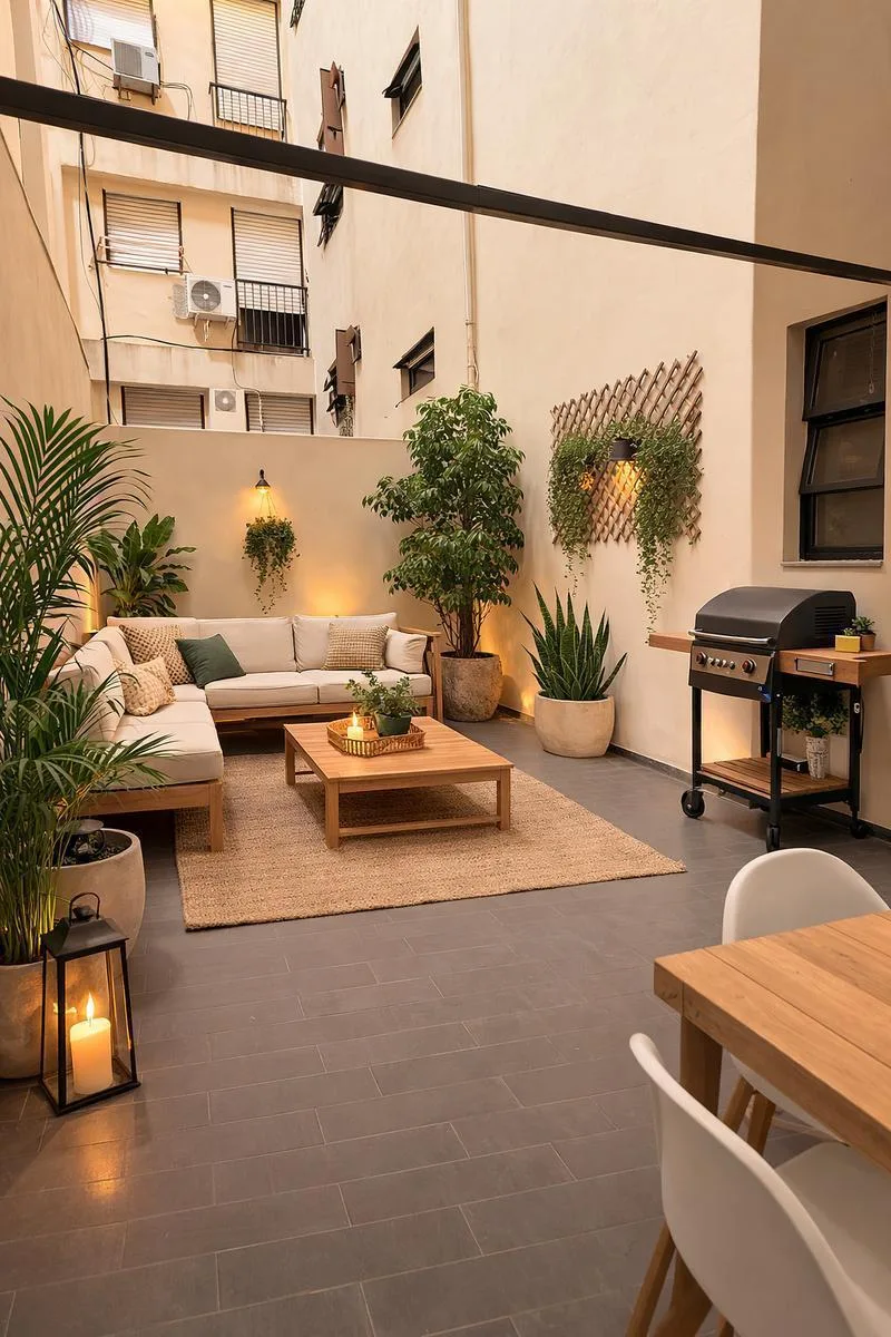 2-room apartment with patio