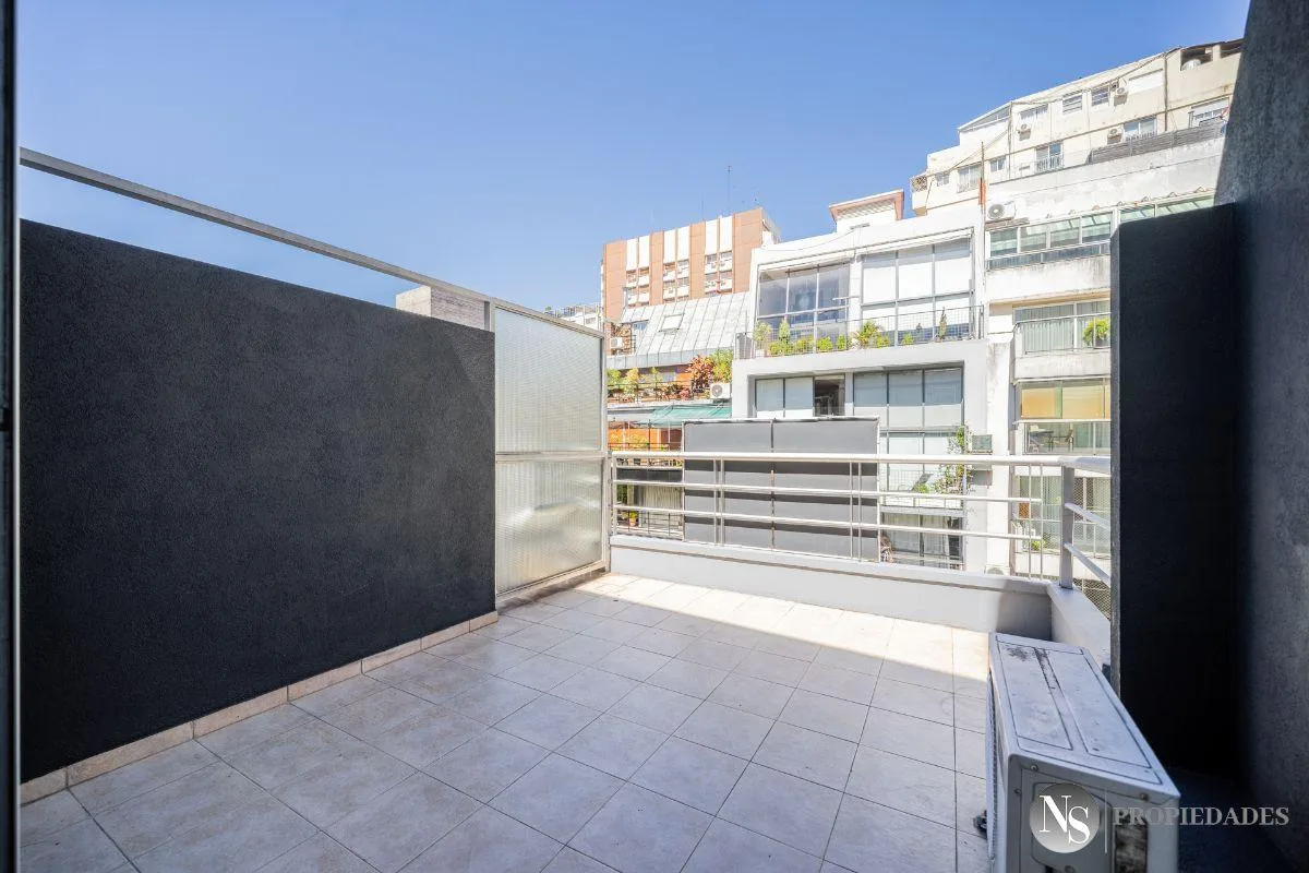 Alquiler Dos Ambientes Premium con Balcón Aterrazado y Vista Abierta en Las Cañitas