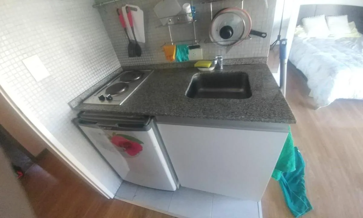Monoambiente Luminoso en 6 Piso con Balcón y Vista Abierta Al Frente