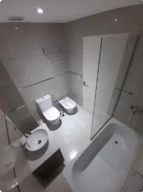 Estúdio mobiliado com piscina