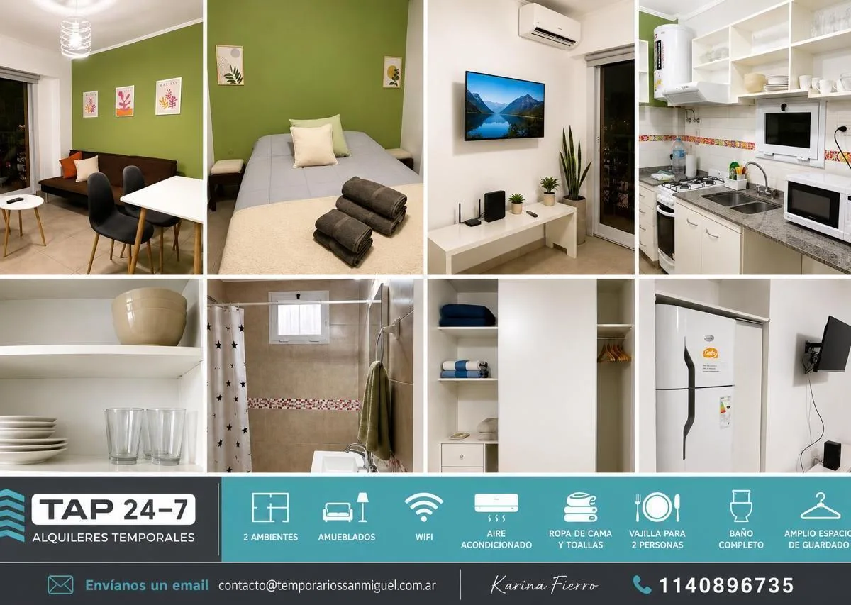 Imóvel: 1 quarto, San Miguel