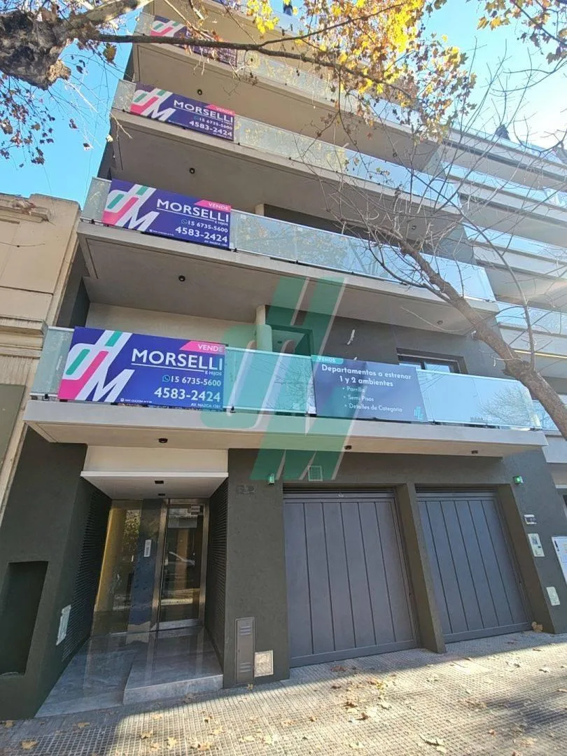 Monoambiente a estrenar con balcón terraza