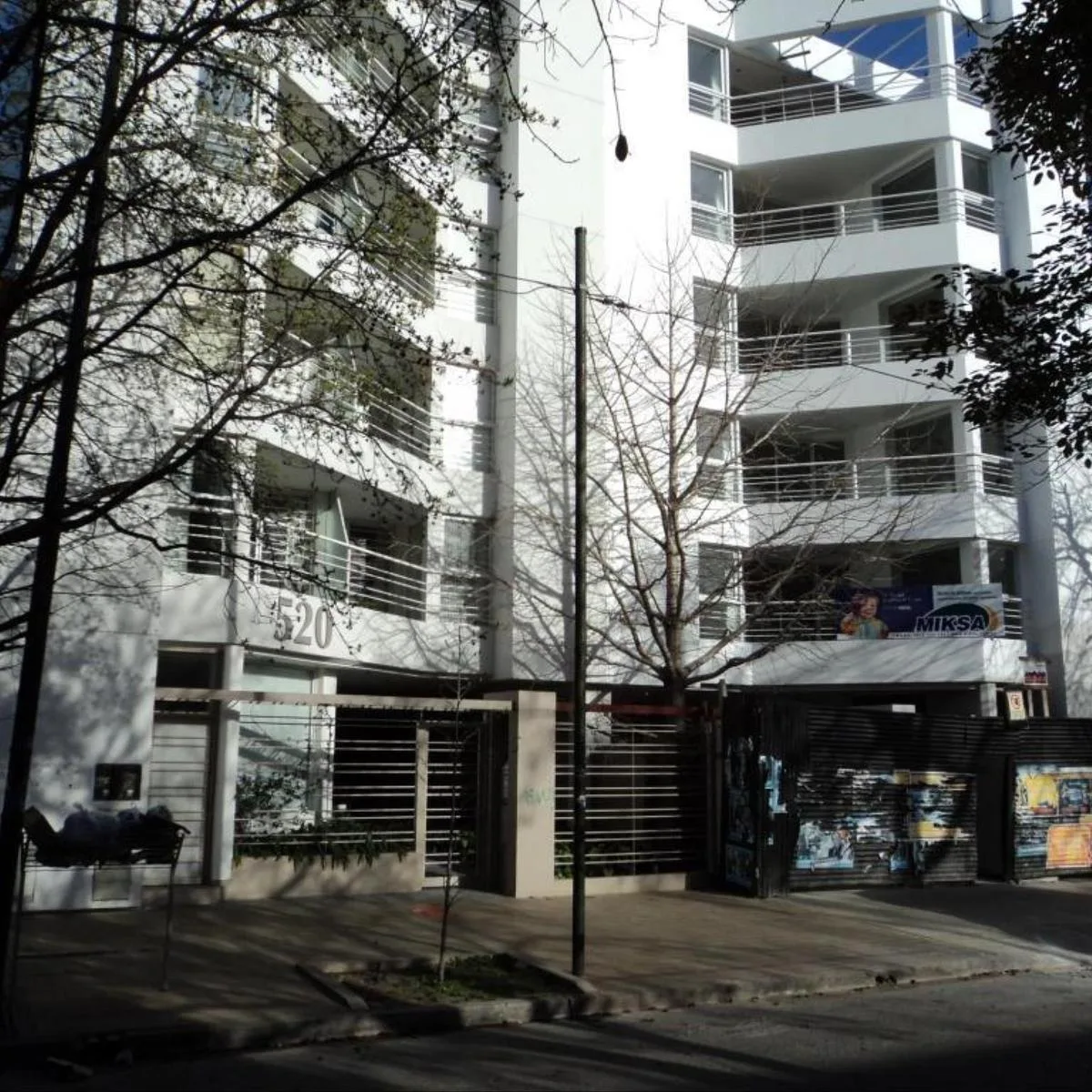 2nd floor rear-facing, terrace balcony