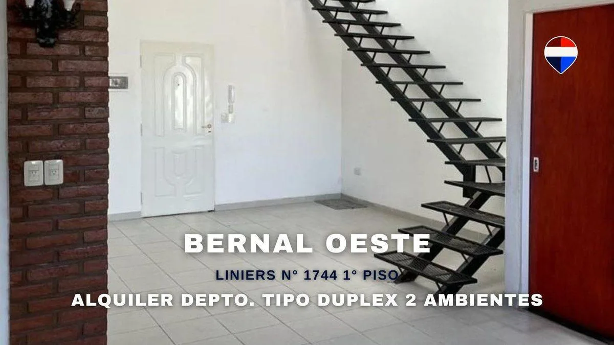 Alquiler Departamento 2 Ambientes C/ Balcón Bernal