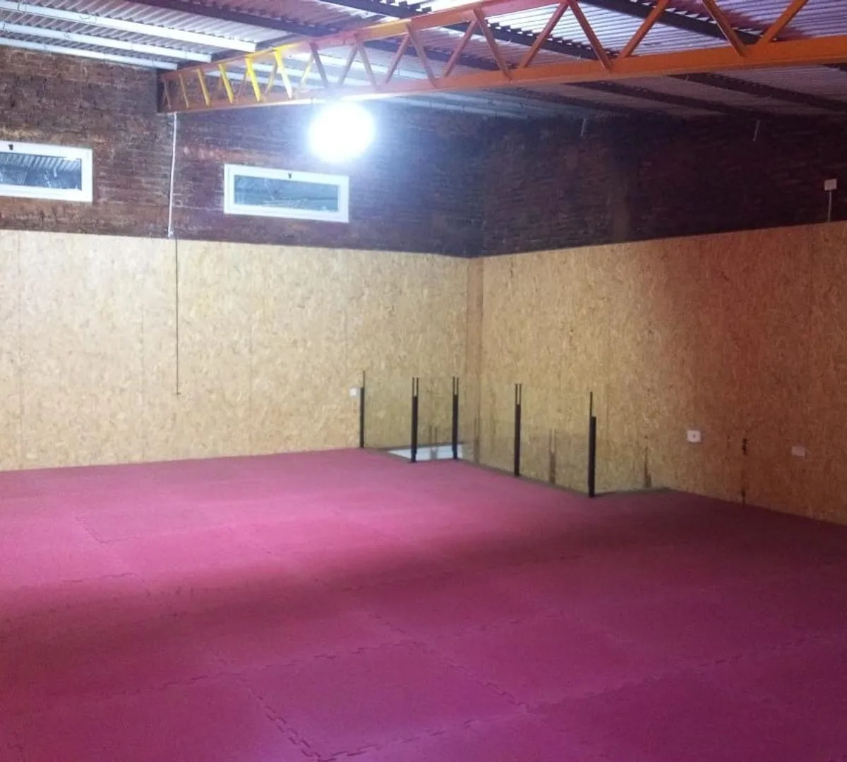 20 m² multiuse hall, security
