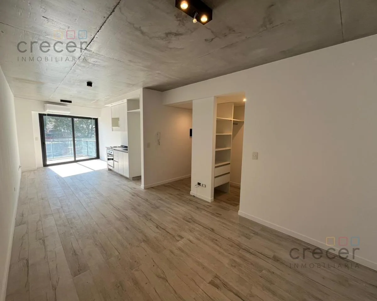 Studio with balcony and terrace