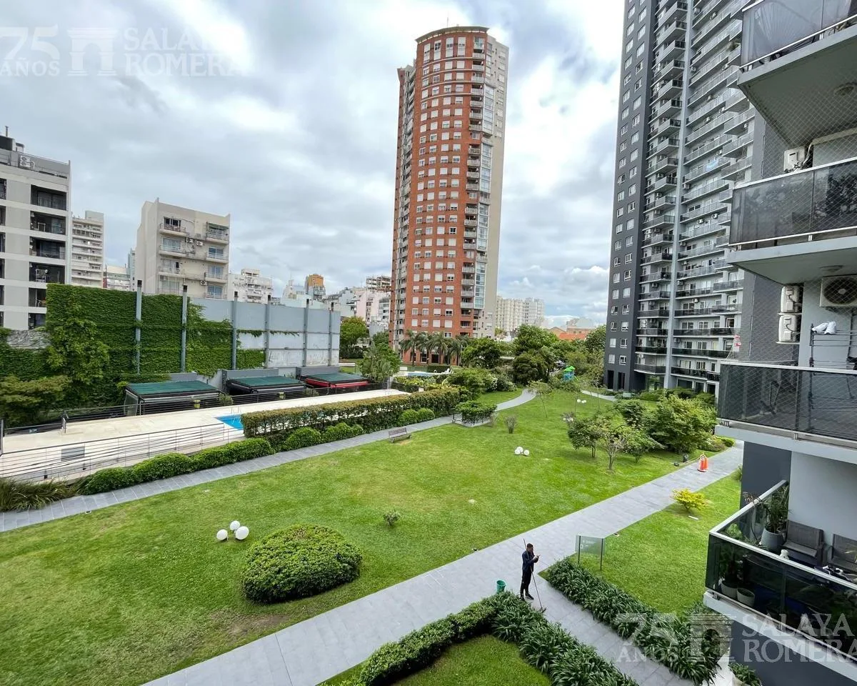 Alquiler Departamento 2 Ambientes Altos Porteños Vista a Jardines