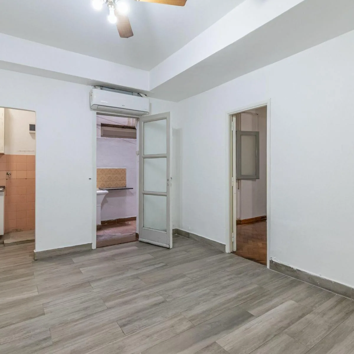 Ground floor with internal patio