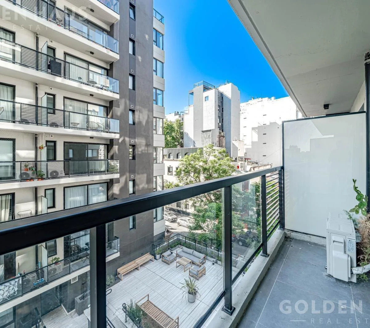 Departamento con Balcón Full Amenities