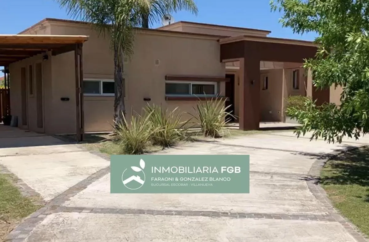 Casa en Alquiler en Barrio Golf | El Cantón | 3 Dorm. | Pileta | Amoblada | Losa Radiante por