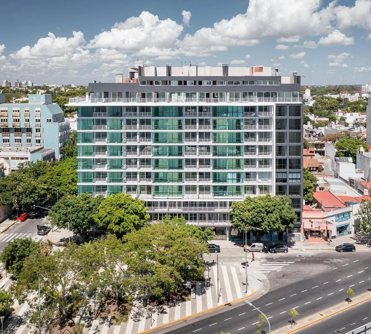 Furnished studio with balcony