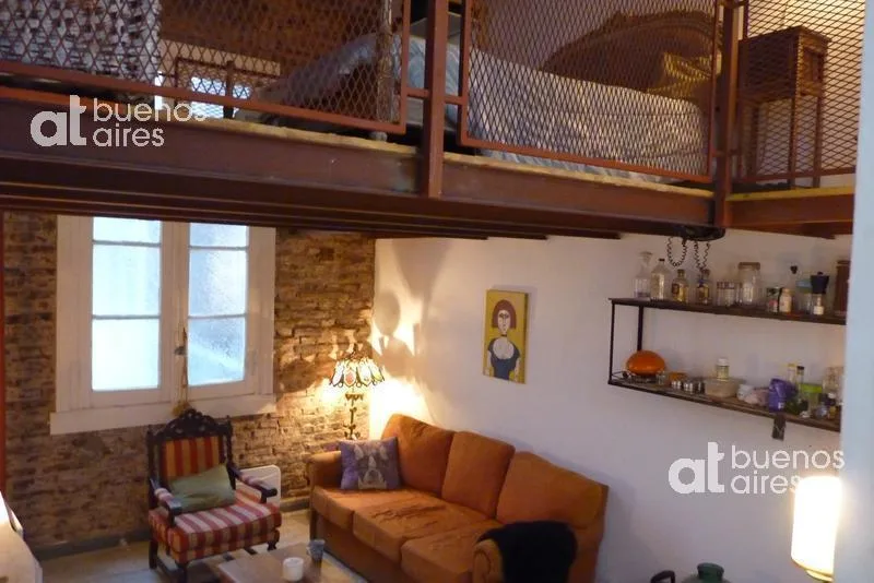 Monoambiente en Duplex Estilo Lotf en El Barrio de San Telmo