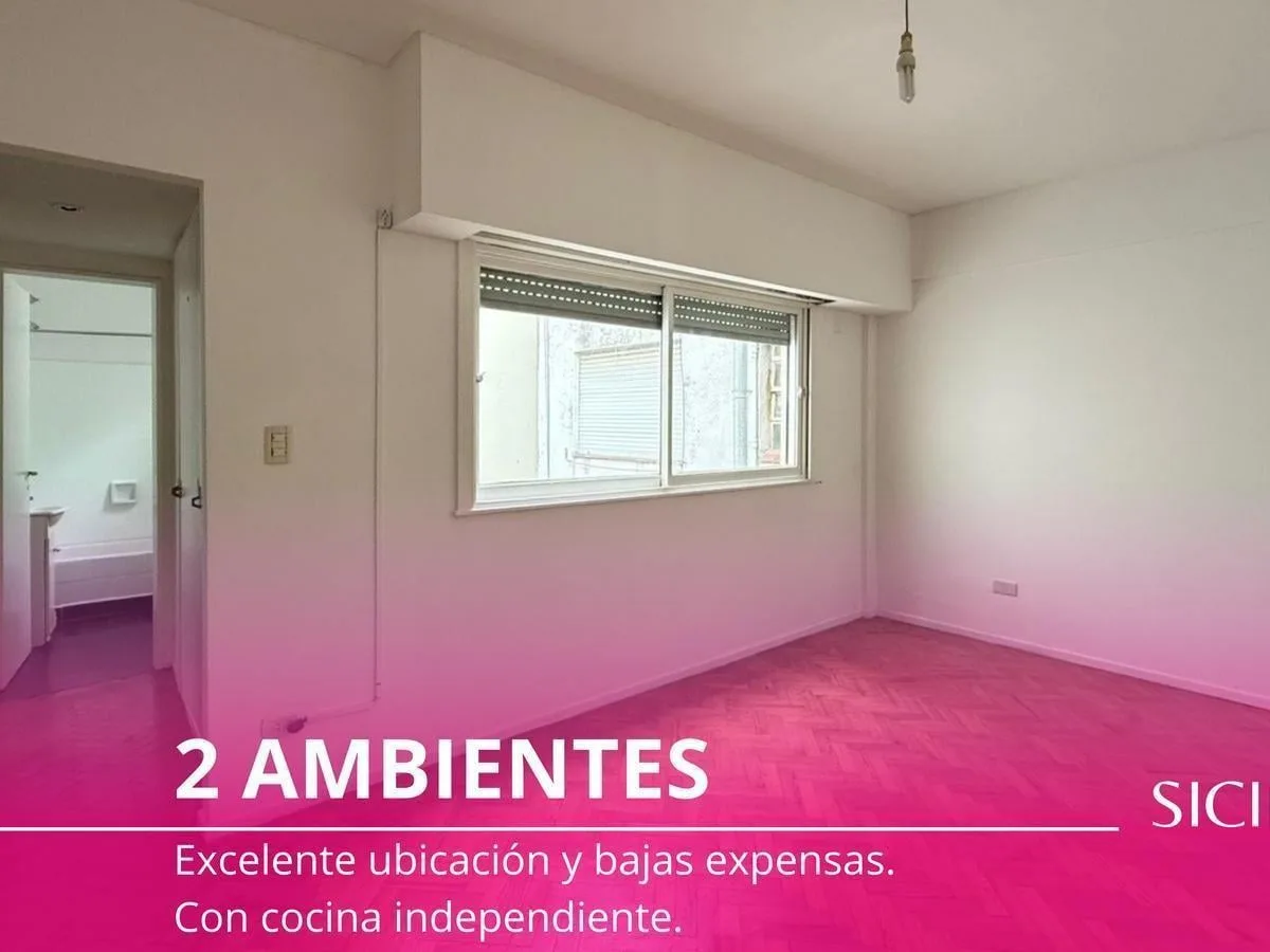2-room apartment, separate kitchen
