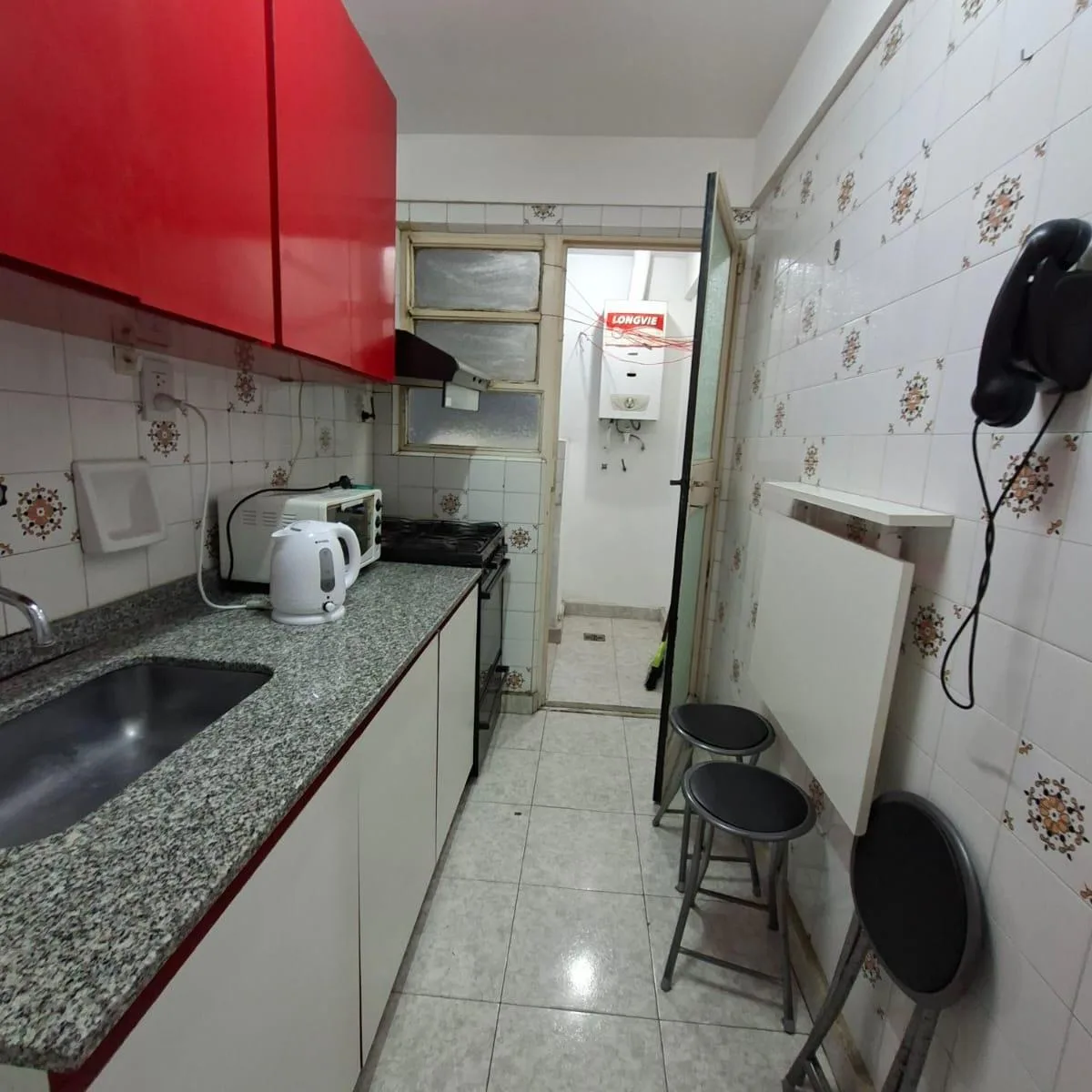 2 ambientes amoblado, A/C