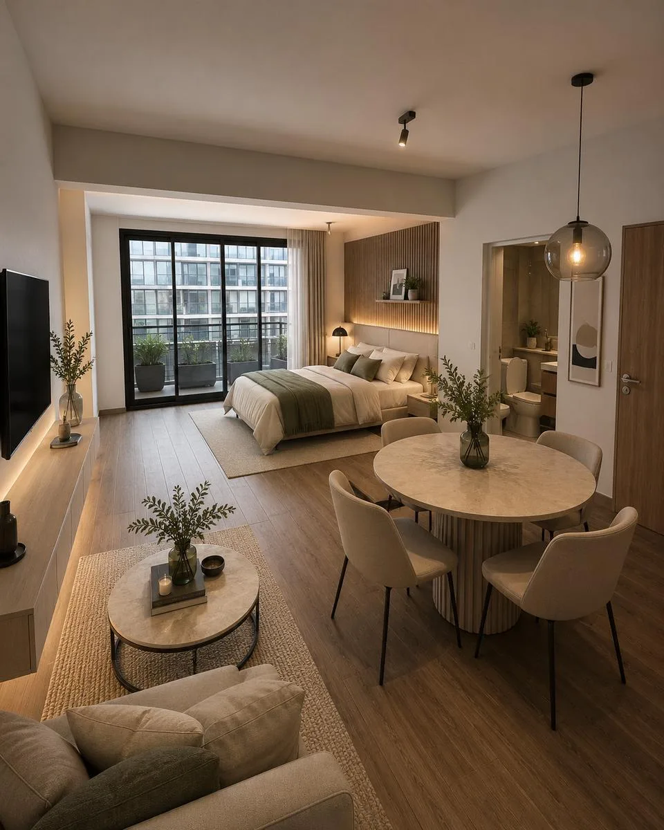 Alquiler de Departamento Moderno - Monoambiente con Balcón - a Estrenar - Humboldt 877, Villa Crespo