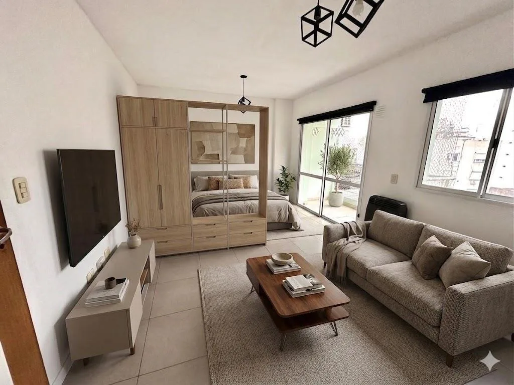 Venta Monoambiente Al Contrafrente con Balcón