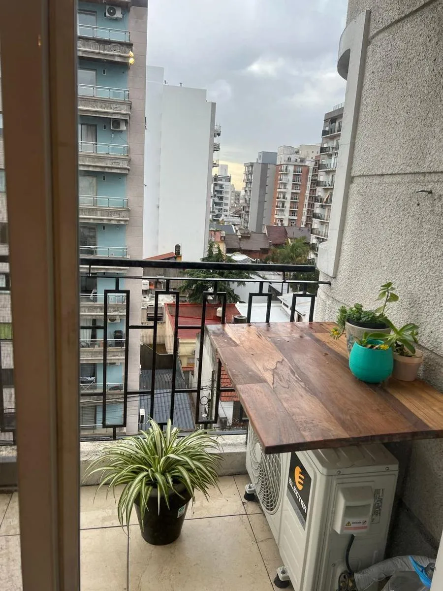 2 Ambientes con Balcón Amoblado y Equipado - Palomar - Caseros
